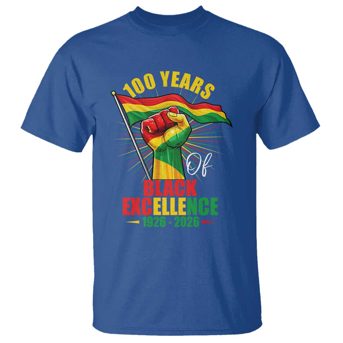 100 Years Of Black Excellence T Shirt Centennial Black History Month