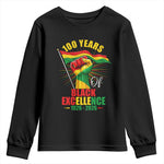 100 Years Of Black Excellence Youth Sweatshirt Centennial Black History Month
