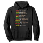 Black History Dream Like Martin Lead Like Harriet Hoodie African American Leaders