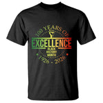 100 Years Of Excellence Black History Month 1926 2026 T Shirt