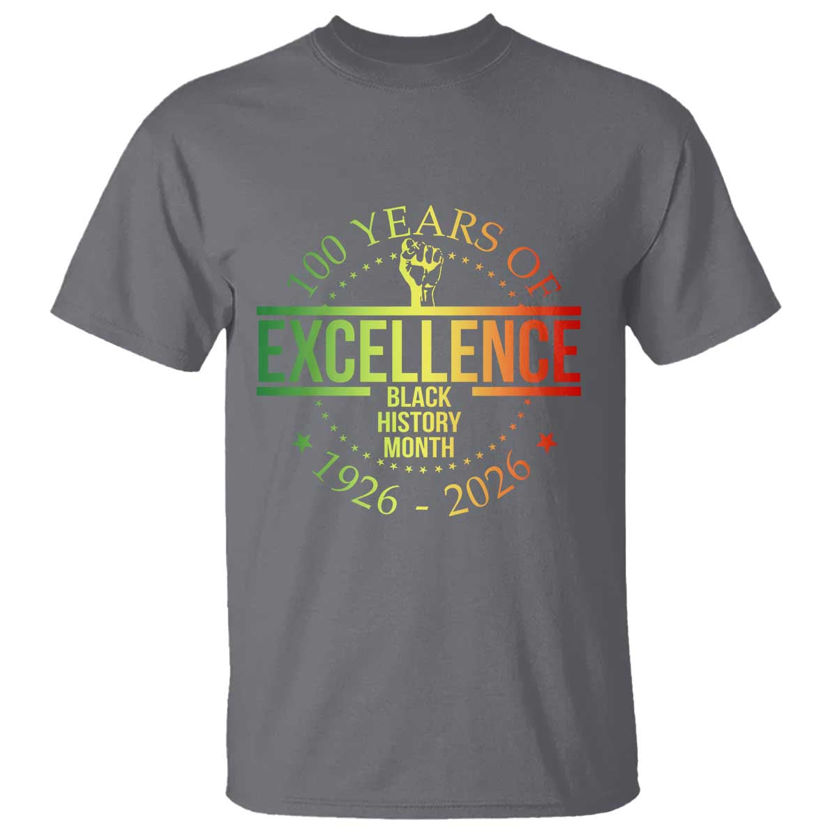 100 Years Of Excellence Black History Month 1926 2026 T Shirt
