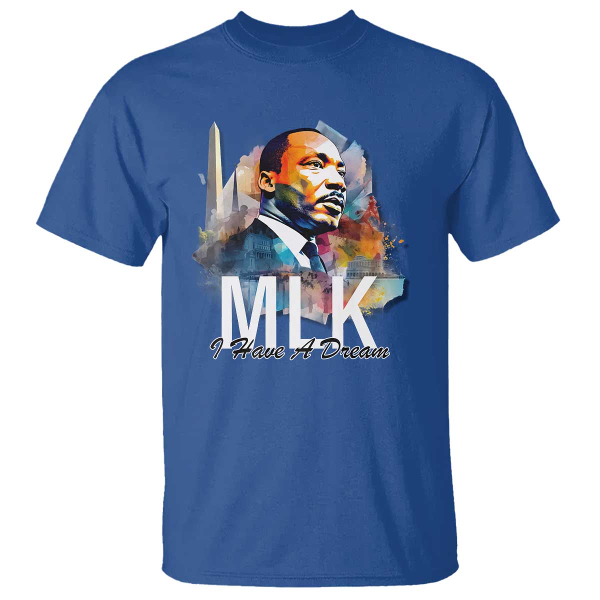MLK Quote I Have A Dream T Shirt Martin Luther King Portrait Black History Month