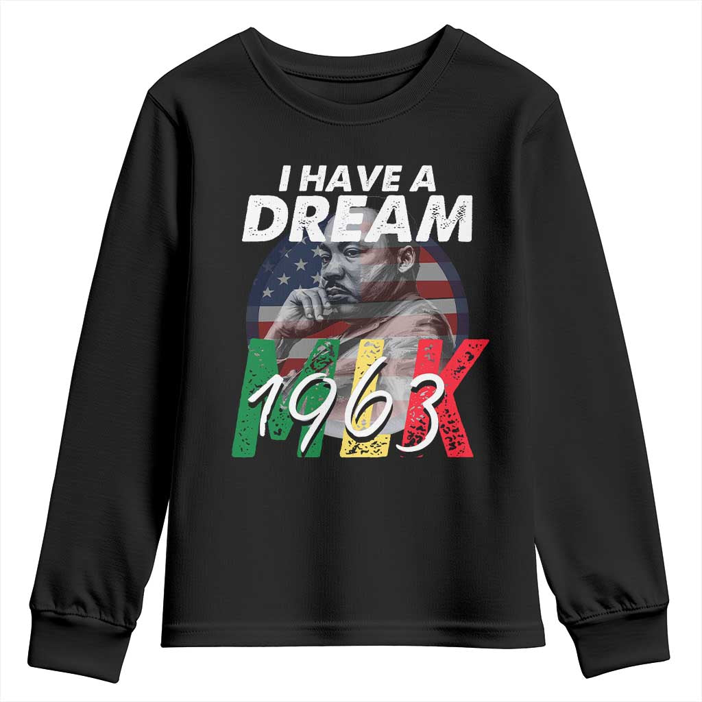 I Have A Dream Martin Luther King Jr MLK 1963 Youth Sweatshirt Black History Month