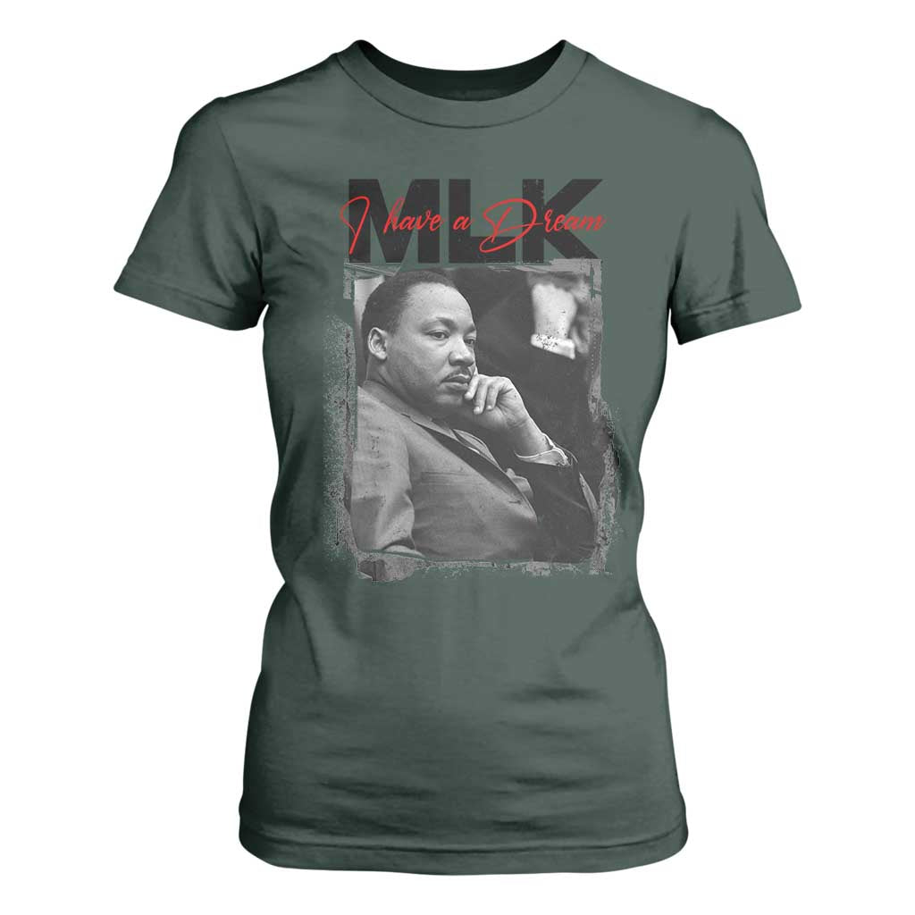 MLK I Have A Dream T Shirt For Women Dr Martin Luther King Black History Month