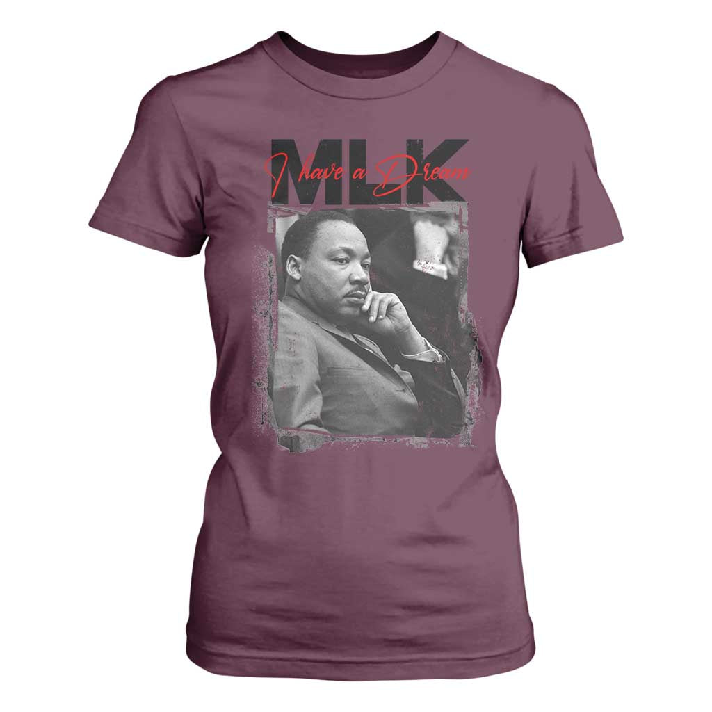 MLK I Have A Dream T Shirt For Women Dr Martin Luther King Black History Month