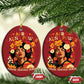 Afro Latina Power Christmas Ornament Hispanic Heritage Month Flowers - African Pride