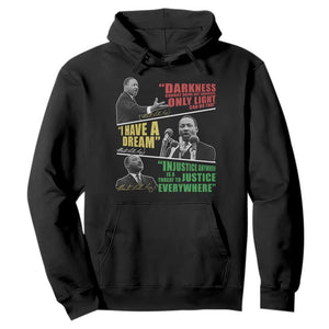 Martin Luther King Jr MLK Quotes Black History Leaders Hoodie