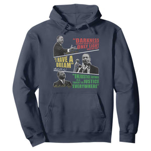 Martin Luther King Jr MLK Quotes Black History Leaders Hoodie