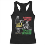 Martin Luther King Jr MLK Quotes Black History Leaders Racerback Tank Top
