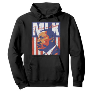 MLK Day I Have A Dream Hoodie Martin Luther King Vintage American Flag Black History Month
