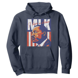 MLK Day I Have A Dream Hoodie Martin Luther King Vintage American Flag Black History Month