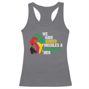 We Have Guided Missiles And Misguided Men Racerback Tank Top Dr Martin Luther King Jr