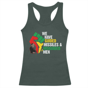 We Have Guided Missiles And Misguided Men Racerback Tank Top Dr Martin Luther King Jr