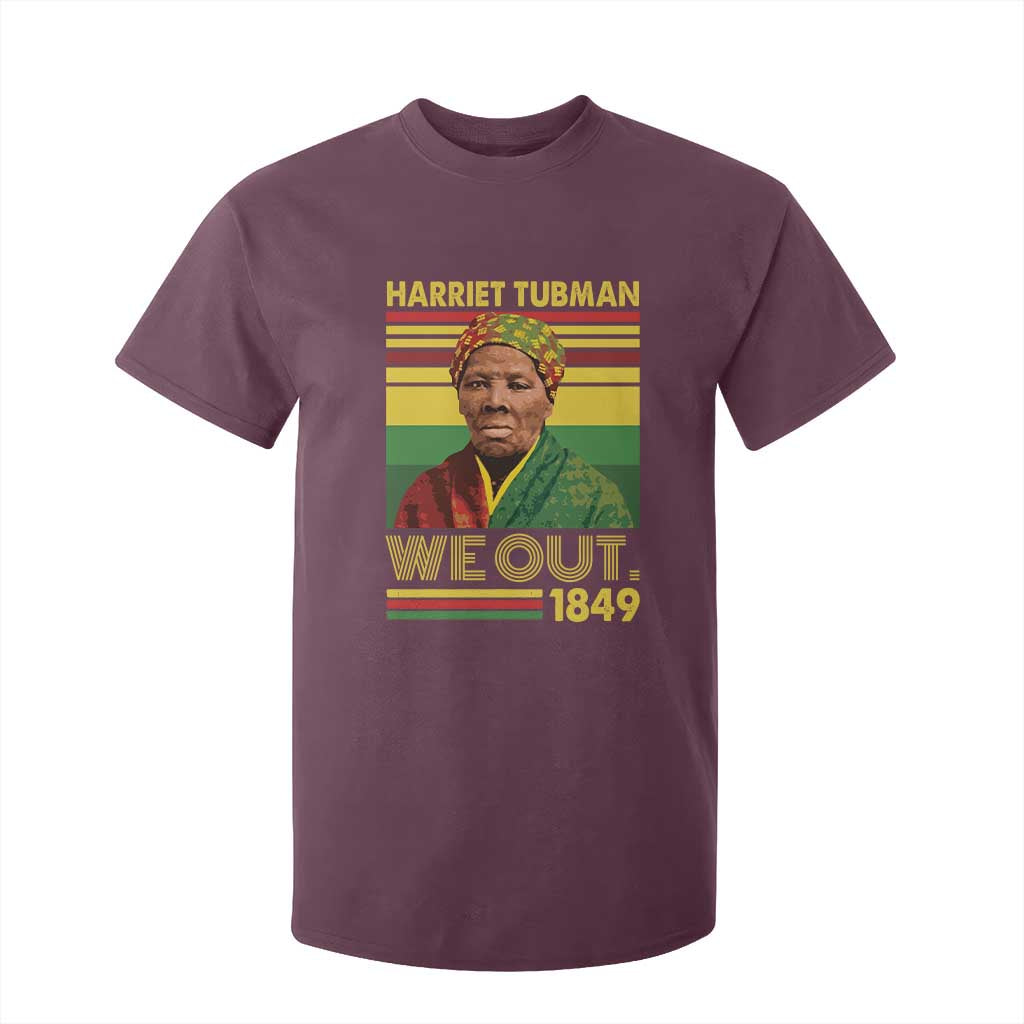 Harriet Tubman T Shirt For Kid We Out 1849 African American History