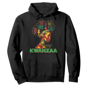 Happy Kwanzaa Hoodie Nguzo Saba Symbols The 7 Principles Of Kwanzaa African Holiday