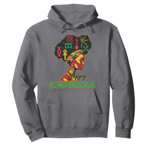 Happy Kwanzaa Hoodie Nguzo Saba Symbols The 7 Principles Of Kwanzaa African Holiday