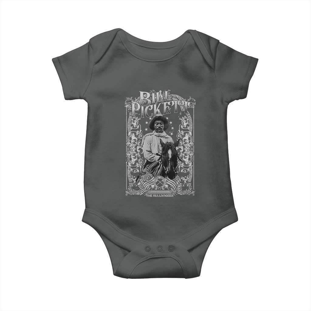 Black Cowboy Bill Pickett Baby Onesie African American Cowboy History