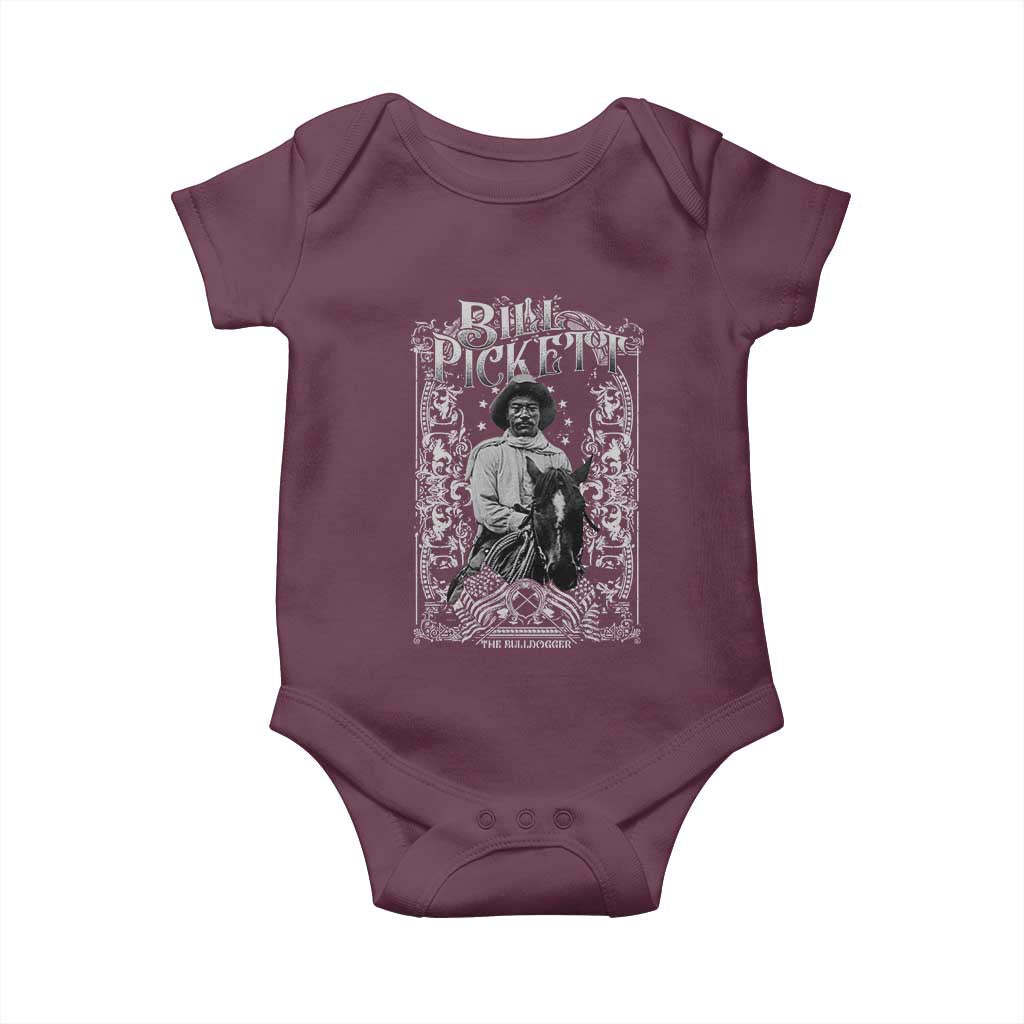 Black Cowboy Bill Pickett Baby Onesie African American Cowboy History