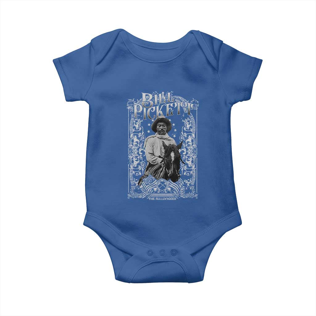 Black Cowboy Bill Pickett Baby Onesie African American Cowboy History
