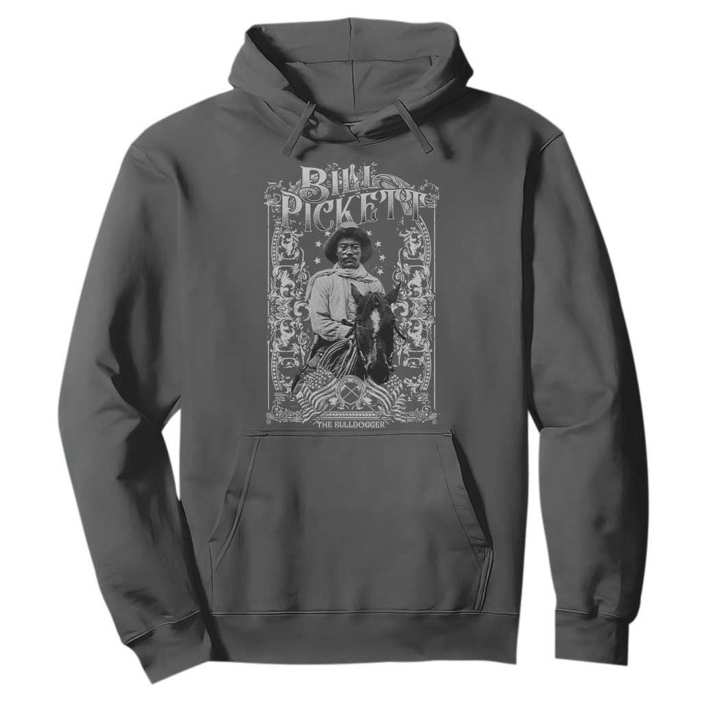 Black Cowboy Bill Pickett Hoodie African American Cowboy History