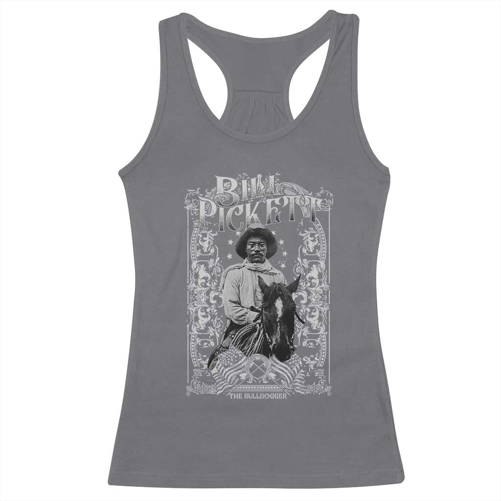 Black Cowboy Bill Pickett Racerback Tank Top African American Cowboy History