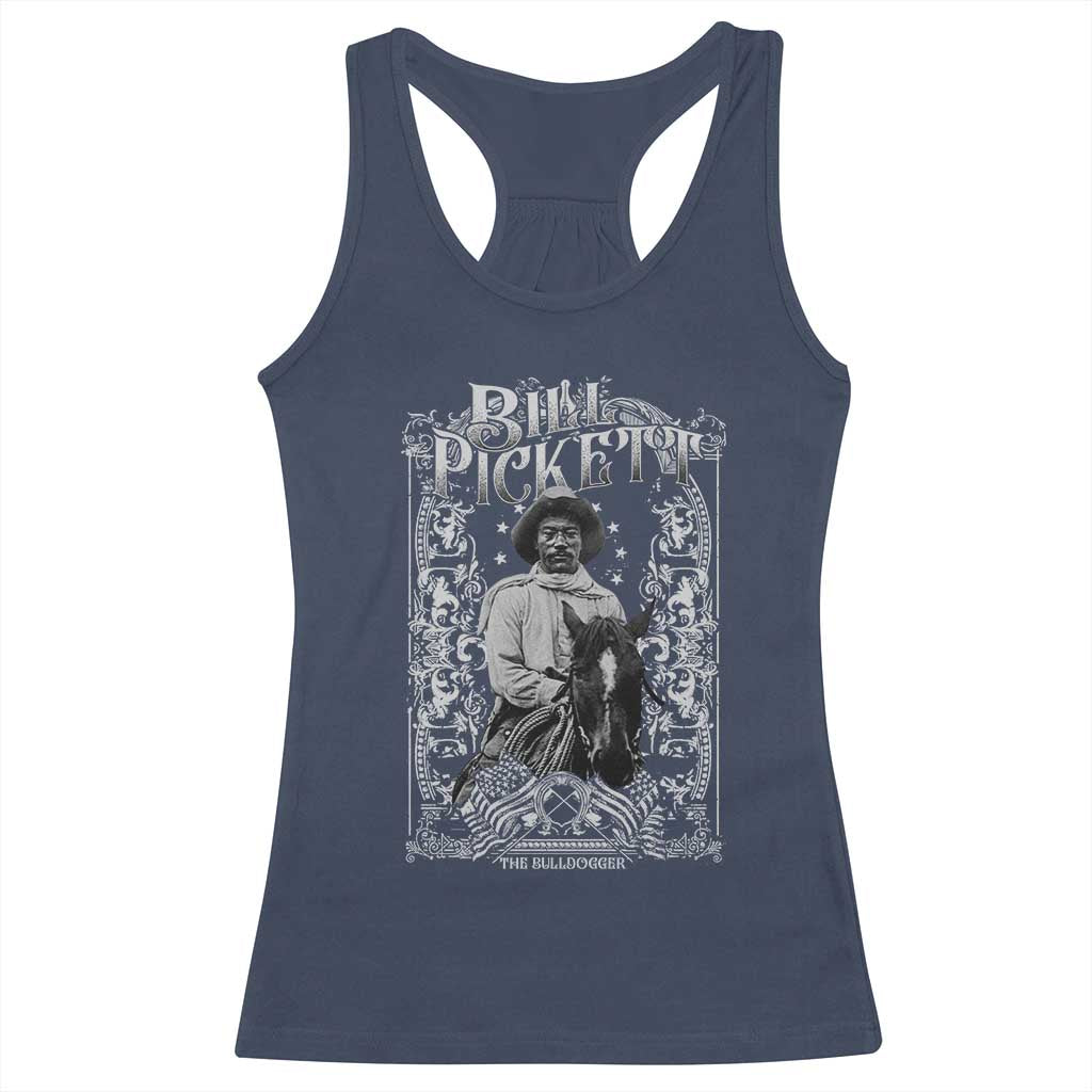 Black Cowboy Bill Pickett Racerback Tank Top African American Cowboy History