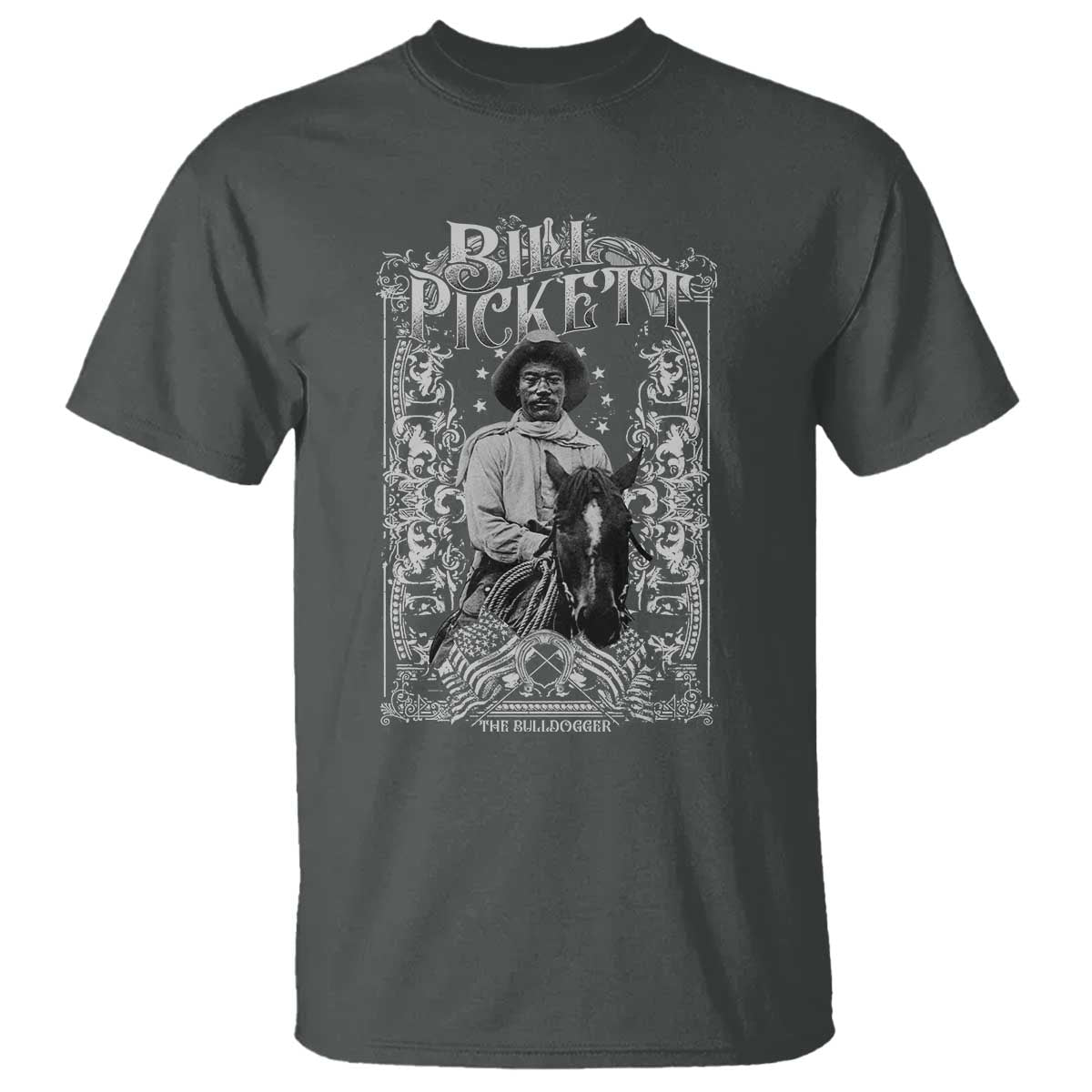 Black Cowboy Bill Pickett T Shirt African American Cowboy History
