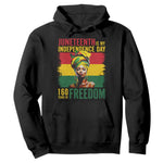 Juneteenth Is My Independence Day 160 Years Of Freedom Hoodie