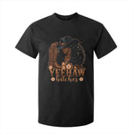 Funny African American Cowgirl Yeehaw Bitches T Shirt For Kid