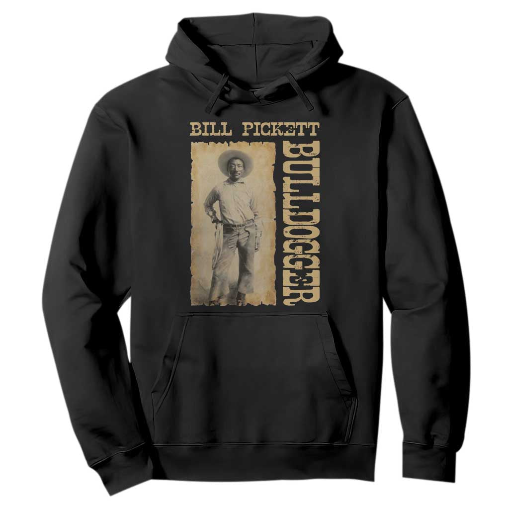 Bill Pickett The Bulldogger Hoodie Western African American Cowboy