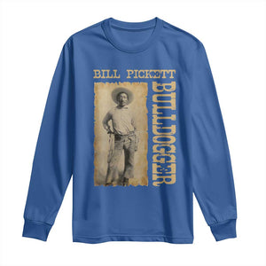 Bill Pickett The Bulldogger Long Sleeve Shirt Western African American Cowboy