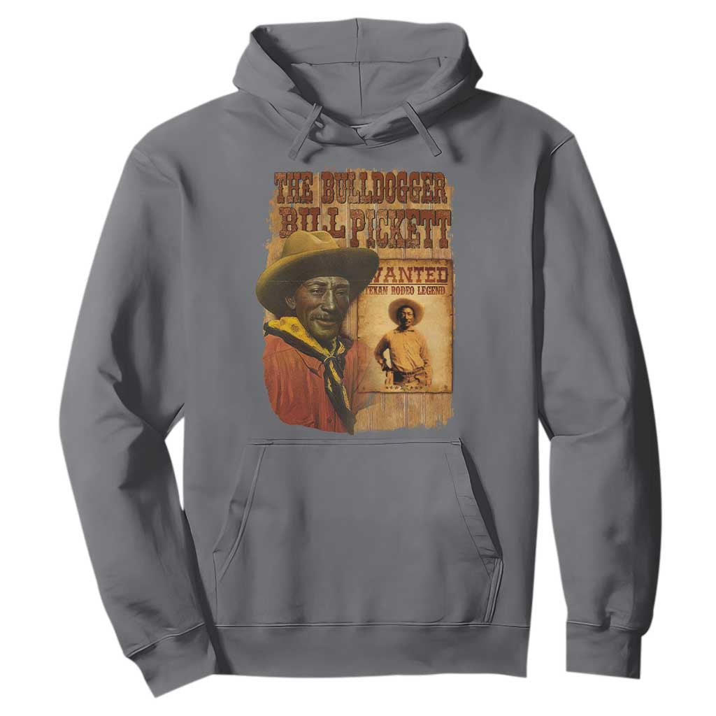 The Bulldogger Bill Pickett Hoodie Texan Rodeo Legend