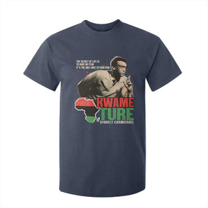 Stokely Carmichael Quote T Shirt For Kid The Secret Of Life Is To Have No Fear It's The Only Way To Function