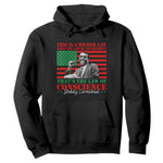 Stokely Carmichael Hoodie That's The Law Of Conscience American Flag