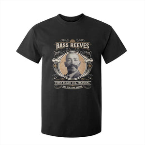 Bass Reeves First Black US Marshal And Real Lone Ranger T Shirt For Kid African American Cowboy Legend