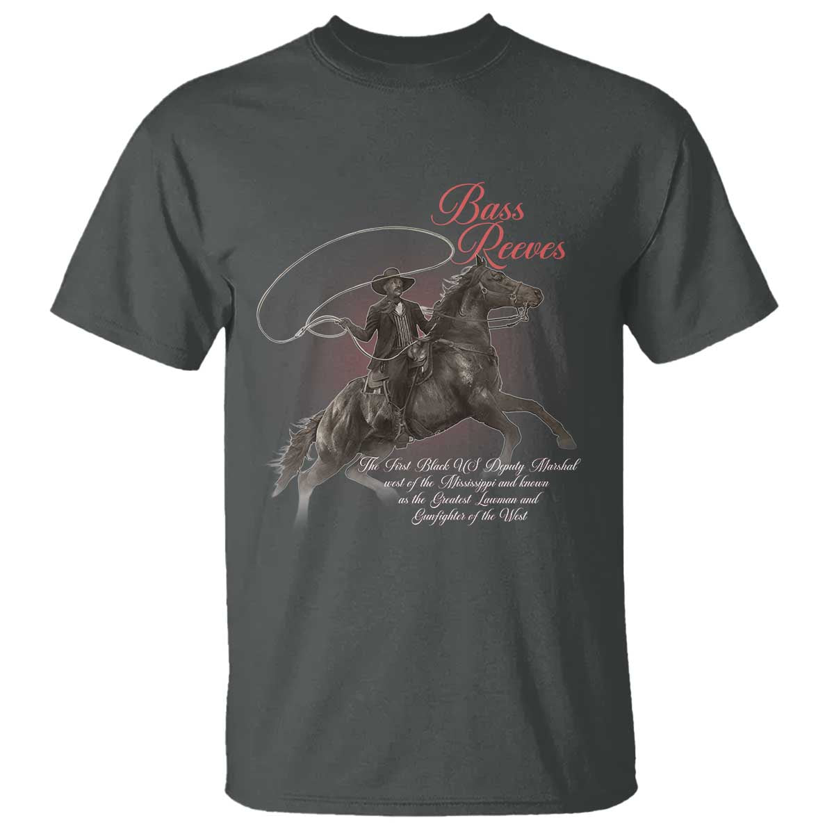 Bass Reeves T Shirt African American Cowboy Marshal Black History Month TS11