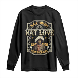 Black Cowboy Nat Love Long Sleeve Shirt Deadwood Dick African American Cowboy