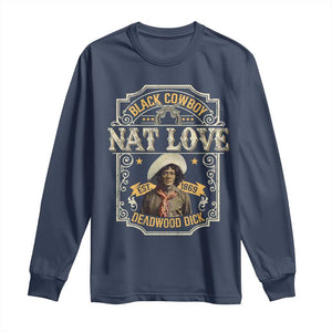Black Cowboy Nat Love Long Sleeve Shirt Deadwood Dick African American Cowboy