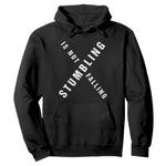 Malcolm X Stumbling Is Not Falling Hoodie Black History Month African American Pride