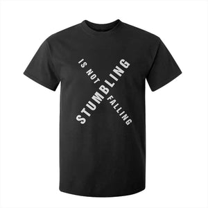 Malcolm X Stumbling Is Not Falling T Shirt For Kid Black History Month African American Pride