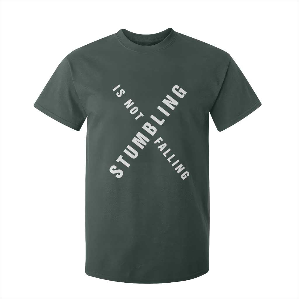 Malcolm X Stumbling Is Not Falling T Shirt For Kid Black History Month African American Pride