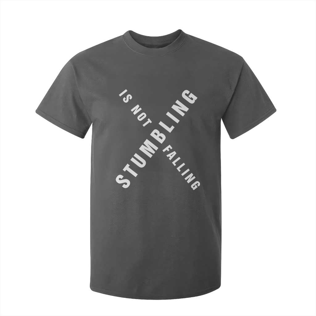 Malcolm X Stumbling Is Not Falling T Shirt For Kid Black History Month African American Pride