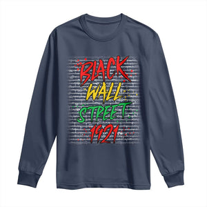 Black Wall Street 1921 Long Sleeve Shirt Tulsa Oklahoma Black History