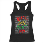 Black Wall Street 1921 Racerback Tank Top Tulsa Oklahoma Black History