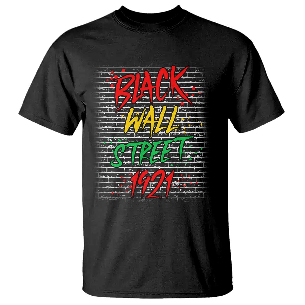 Black Wall Street 1921 T Shirt Tulsa Oklahoma Black History