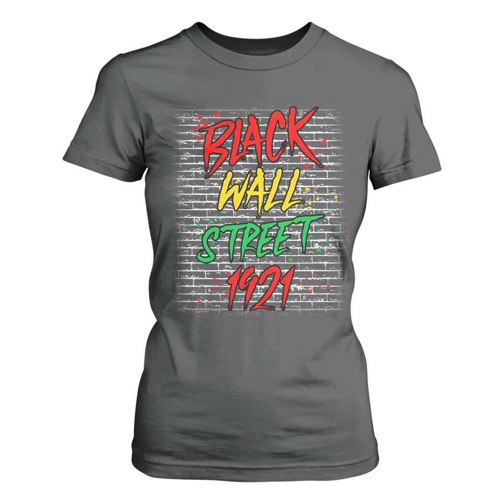 Black Wall Street 1921 T Shirt For Women Tulsa Oklahoma Black History