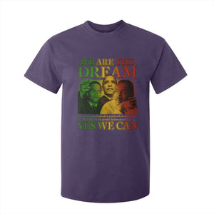 We Are The Dream Yes We Can Black History T Shirt For Kid Obama Martin Malcolm X