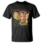 Juneteenth T Shirt Black Leaders African American Heritage 1865