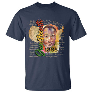 Juneteenth T Shirt Black Leaders African American Heritage 1865