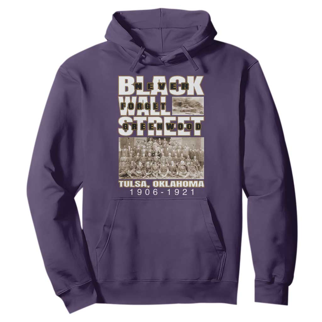 Never Forget Greenwood Black Wall Street Hoodie Black History